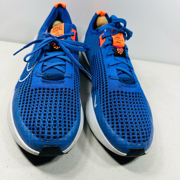 Nike Interact Run Men's Size 13 Astronomy Blue Pure Platinum White FD2291-404 - Picture 2 of 7